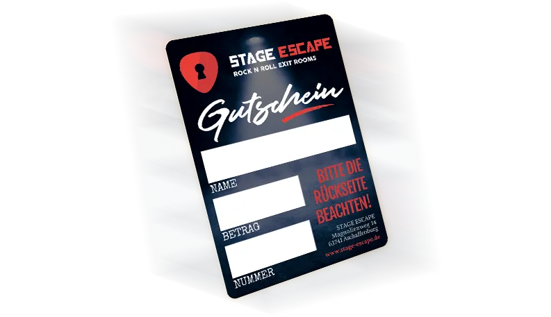 Stage Escape | Gutschein